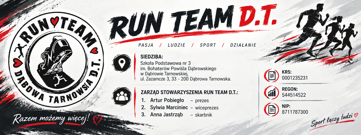 Biegowa energia Run Team D.T