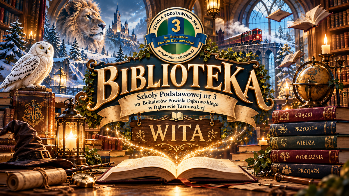 Magiczna Biblioteka Pełna Wyobraźni