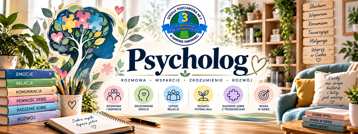 Przyjazny gabinet psychologa szkolnego