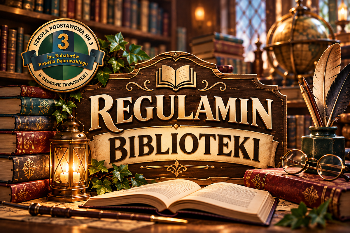 Regulamin biblioteki w magicznej oprawie