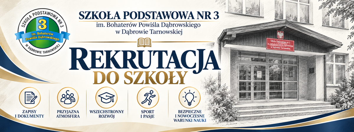 Rekrutacja do Szkoły Podstawowej nr 3